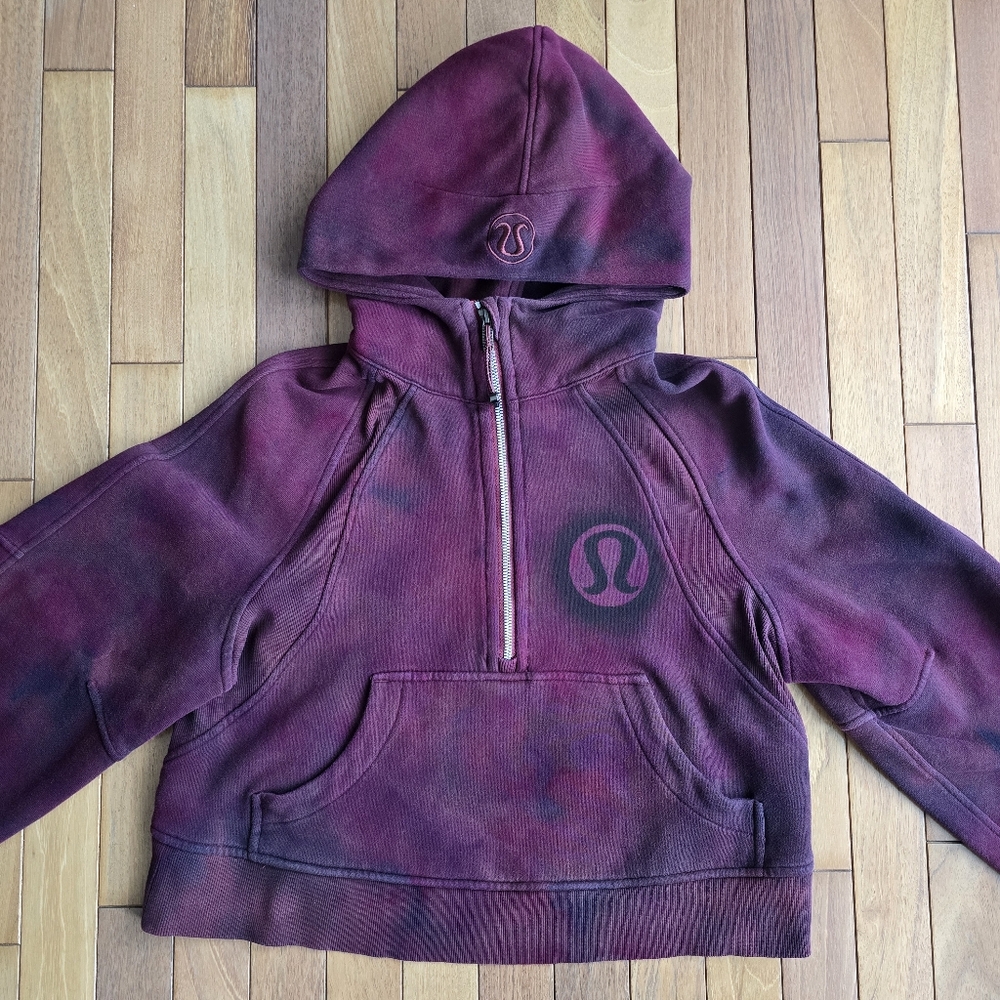 lululemon Scuba Oversized Half-Zip Hoodie *Tie Dye (Size XS/S)